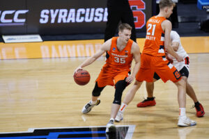 West Virginia must prepare for Buddy Boeheim's shooting, Syracuse's zone defense in 2nd-round game